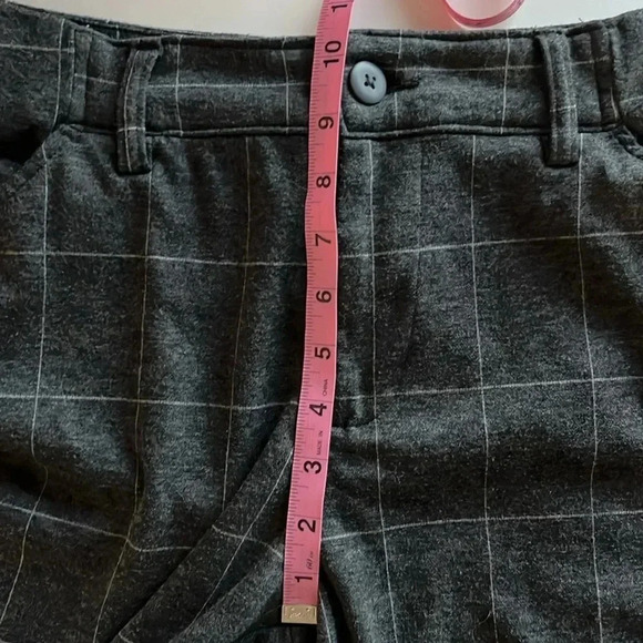 Imperfect straight leg pants size 8M pockets belt loops Lee Riders gray grey - Picture 3 of 9